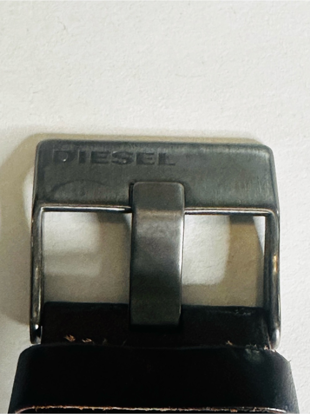 Diesel Men’s 5 Bar Chronograph Watch Black Leather Strap - Picture 4 of 5